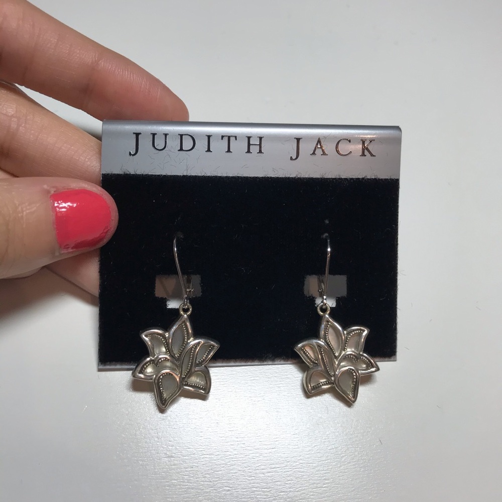 Judith Jack Floral Earrings